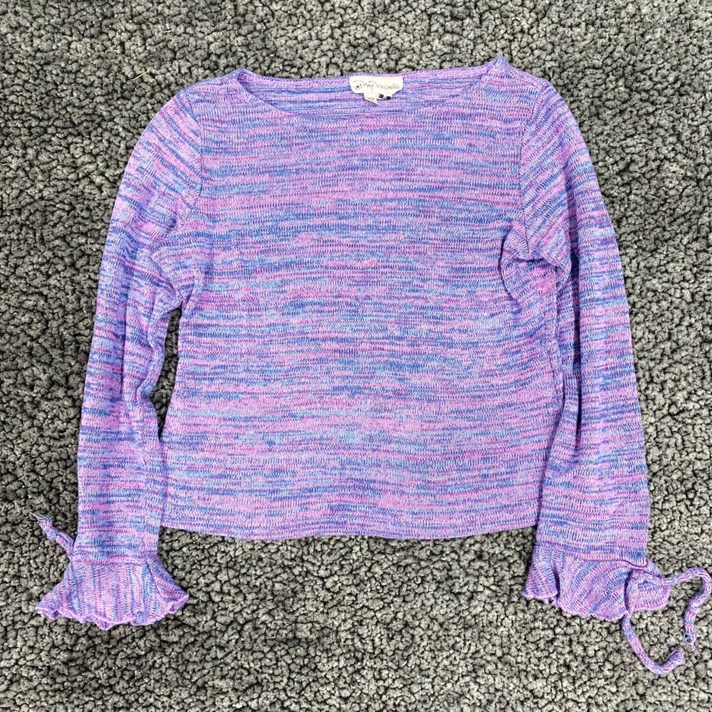 Girls My Michelle Long Sleeved Knit Sweater Top Size XL